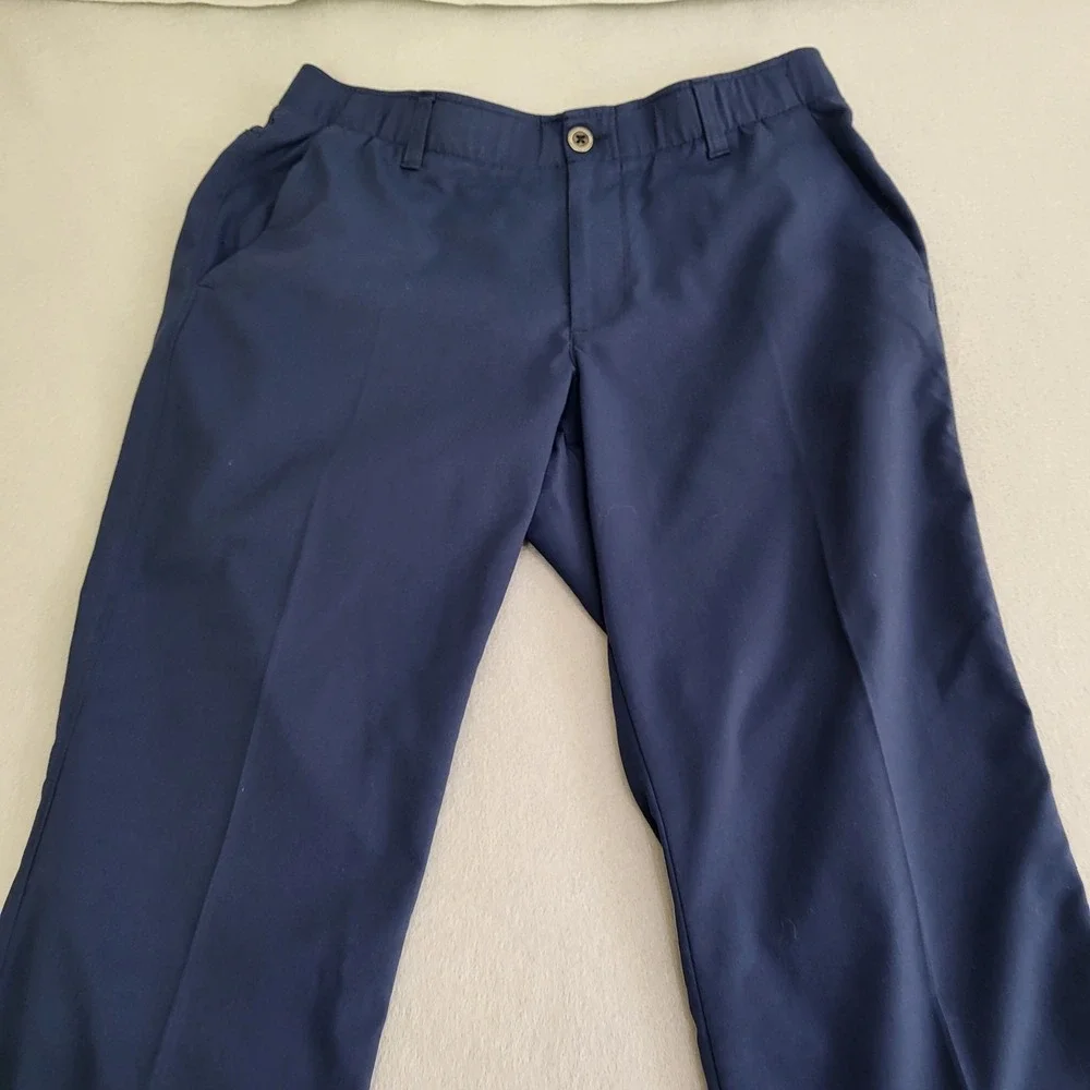 Under Armour Navy Blue Performance Golf Pants Men's Size 34x32